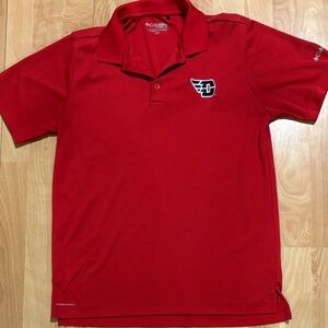 University Of Dayton Flyers Columbia Polo Shirt SP